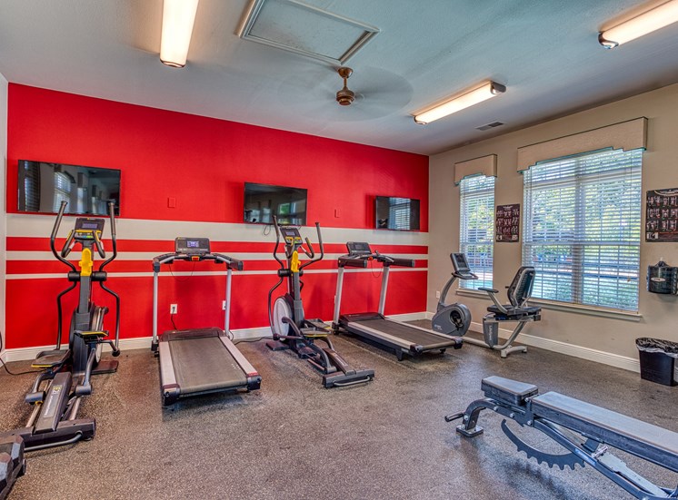 24 Hour Fitness Center  at Alaris Village Apartments, Winston-Salem, NC